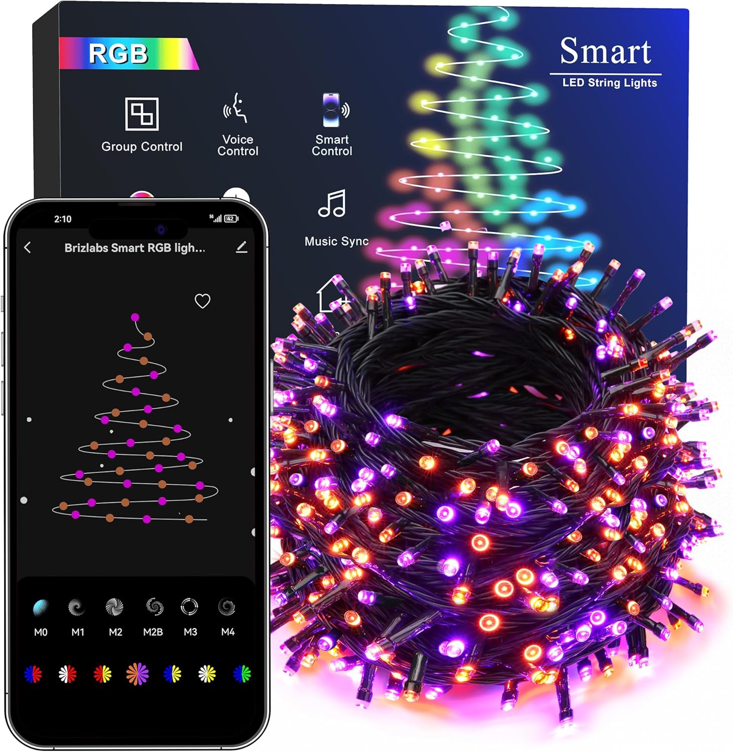 smart string lights
